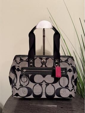 COACH Daisy Signature Tote 🤎🖤